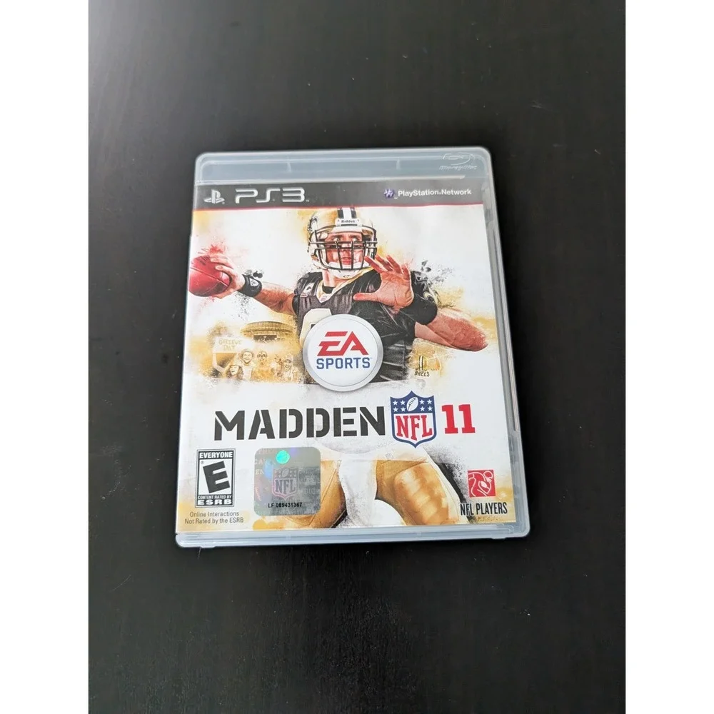 PS3 Madden NFL 11 Playstation 3 game CIB Complete w/ Manual‎